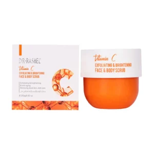 Dr. Rashel Vitamin C Exfoliating & Brightening Face & Body Scrub 250g | Smooth, Radiant Skin | P.R.C.