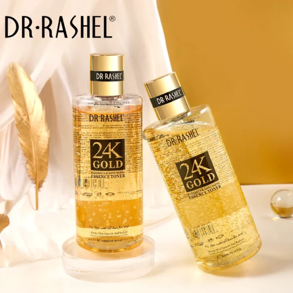 24k Gold Radiance & Anti-Aging Essence Toner | P.R.C. | Luxurious Radiance and Anti-Aging Benefits - Image 4