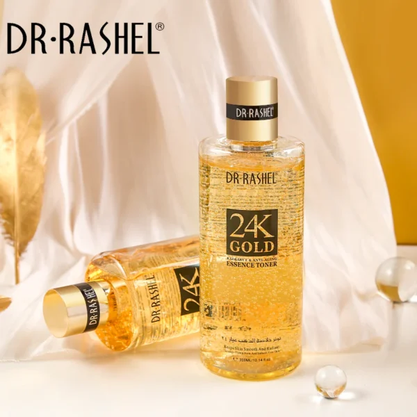 24k Gold Radiance & Anti-Aging Essence Toner | P.R.C. | Luxurious Radiance and Anti-Aging Benefits - Image 2