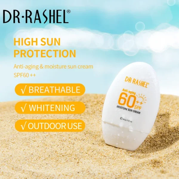 Dr Rashel Sun Cream Anti-Aging | Dual Protection for Youthful Skin - Image 4