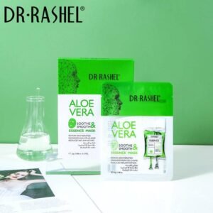 Dr Rashel Aloe Vera Soothe & Smooth Essence Mask 5PCS | P.R.C. | Calming Hydration