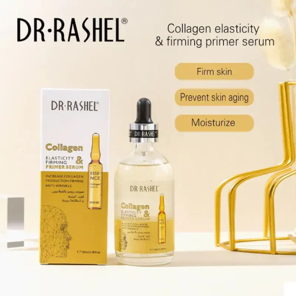 Dr. Rashel Collagen & Elasticity Firming Primer Serum 100ml | Firm & Prep Skin - Image 2