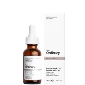 The Ordinary Resveratrol 3% + Ferulic Acid 3% 30ml | Antioxidant Serum for Skin Protection and Radiance | Canada