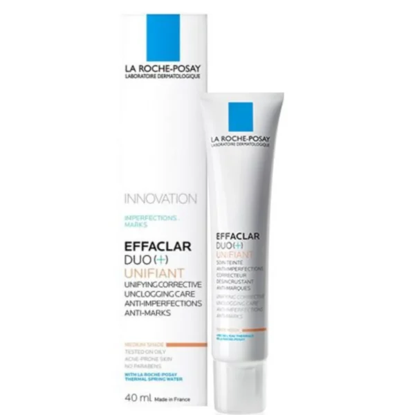 La Roche-Posay Effaclar DUO+ Unifiant 40ml | Acne Care and Skin Tone Correction | France