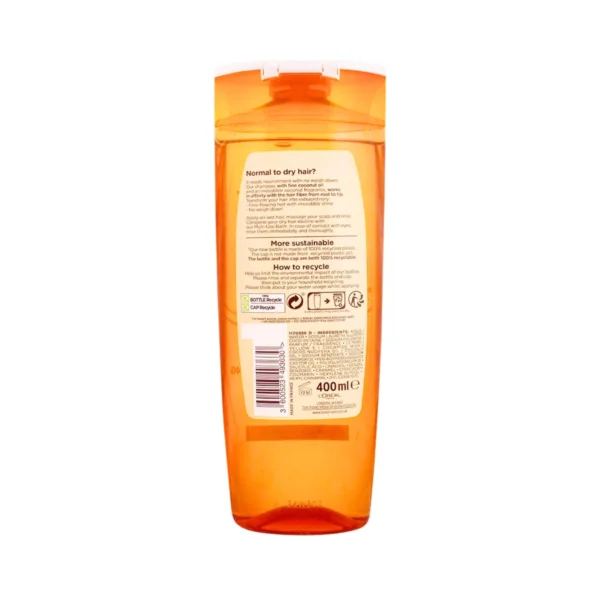 L'Oreal Elvive Extraordinary Oil Coco Shampoo 400ml | Intense Nourishment and Shine - Image 2