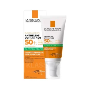 Anthelios UVMUNE 400 Oil Control Gel Cream SPF 50+ 50ml | France | High Protection and Shine-Free Finish