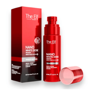 The Elf Nano White Dose Premium White Plus Serum 60ml | Radiant and Even Skin Tone | Thailand