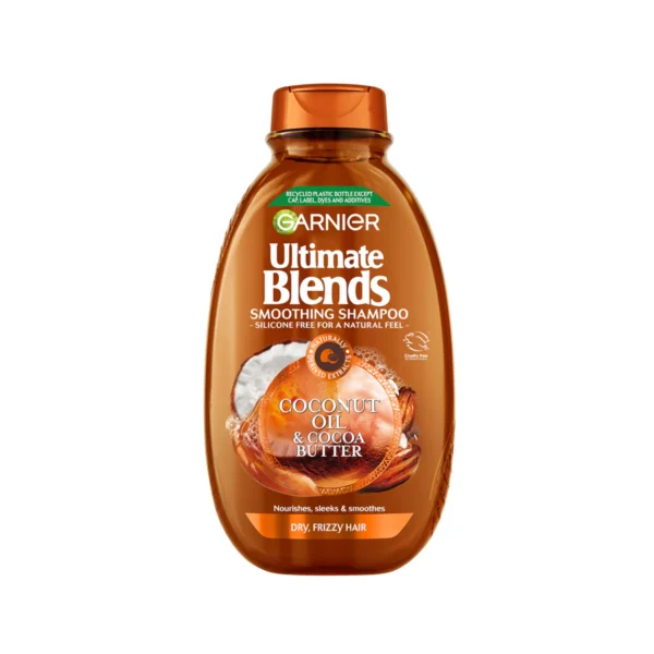Garnier Ultimate Blends Smoothing Shampoo 400ml | Italy | For Frizz-Free, Smooth Hair