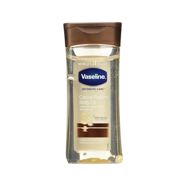 Vaseline Cocoa Radiant Body Oil 200ml | Deep Hydration & Natural Glow | Poland