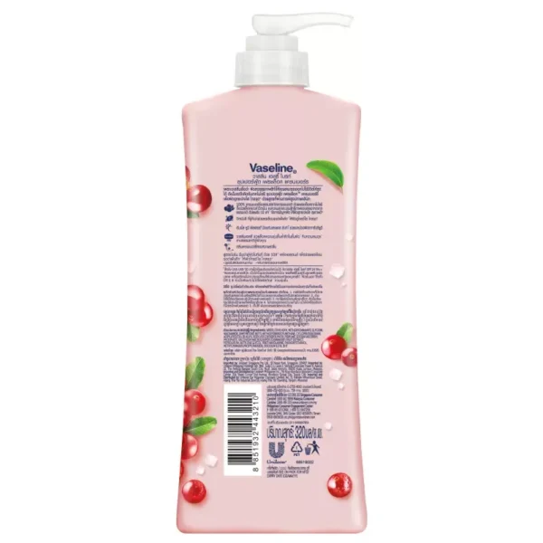 Vaseline Superfood FreshLock Cranberry 10X 320ml | Brightening & Moisturizing Body Lotion with Vitamin C | Thailand - Image 2