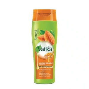 VATIKA Almond and Honey Moisture Treatment Shampoo 400ml | For Dry, Frizzy Hair