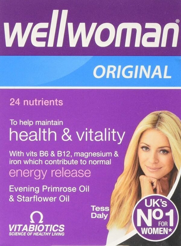 Wellwoman Original 30 Caps - Essential Women's Vitamins | Vitabiotics - Image 2