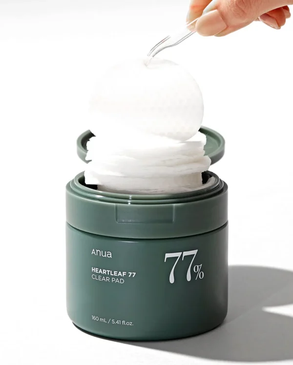 Anua Heartleaf 77% Clear Pad 160ml | Korea | Soothing and Purifying Pads for Sensitive Skin - Image 3