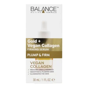 Balance Gold + Vegan Collagen Firming Serum 30ml | England | Lift & Firm with Vegan Collagen