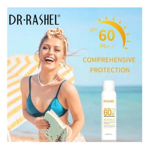Dr Rashel Anti Aging SPF 60+ Moisture Sun Spray 150ml | P.R.C. | Ultimate Sun Protection - Image 3