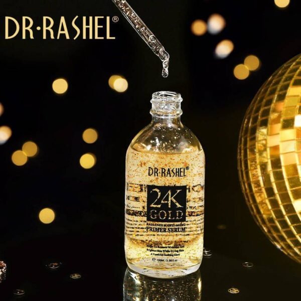 24k Gold Radiance & Anti-Aging Primer Serum 100ml | P.R.C. | Luxurious Radiance and Anti-Aging Benefits - Image 7