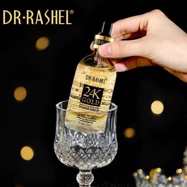 24k Gold Radiance & Anti-Aging Primer Serum 100ml | P.R.C. | Luxurious Radiance and Anti-Aging Benefits - Image 6