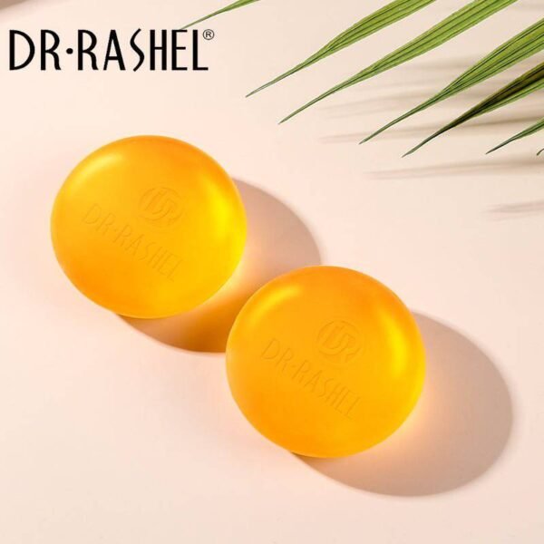 Dr Rashel Vitamin C Brightening & Anti-Aging Whitening Soap 100g | P. R. C. | Brighten & Rejuvenate Skin - Image 3