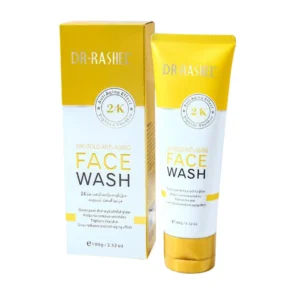 Dr Rashel 24K Gold Anti-Aging Face Wash 100g | Revitalizing & Firming Face Wash for Youthful Skin | P.R.C