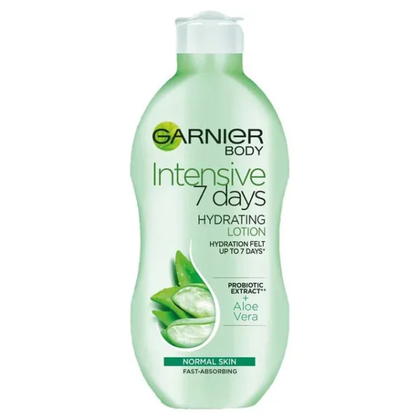 Garnier Intensive 7 Days Body Lotion Aloe Vera 400ml | Poland | Deep Hydration and Moisture
