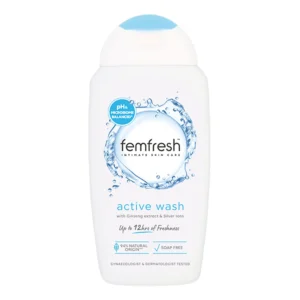 Femfresh Active Wash 250ml | Daily Intimate Hygiene & Long-Lasting Freshness | UK
