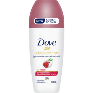 Dove Go Fresh Pomegranate & Lemon Verbena Scent 50ml | Refreshing Roll-On Deodorant with 48-Hour Protection | Philippines