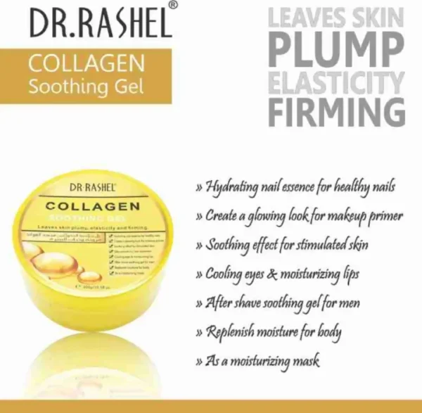 Dr Rashel Collagen Soothing Gel 99% 300g - Hydrate & Firm Your Skin - Image 4