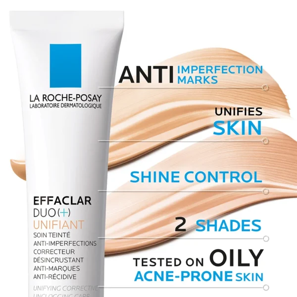 La Roche-Posay Effaclar DUO+ Unifiant 40ml | Acne Care and Skin Tone Correction | France - Image 2