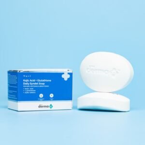Derma Co Kojic Acid + Glutathione Daily Syndet Soap 75g (Pack of 2) – Brighten and Cleanse Your Skin