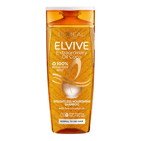 L'Oreal Elvive Extraordinary Oil Coco Shampoo 400ml | Intense Nourishment and Shine