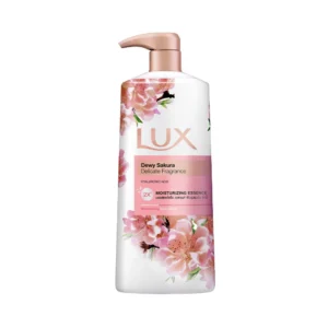 Lux Dewy Sakura 2X Body Wash 500ml | Deep Moisturization & Delicate Fragrance | Thailand