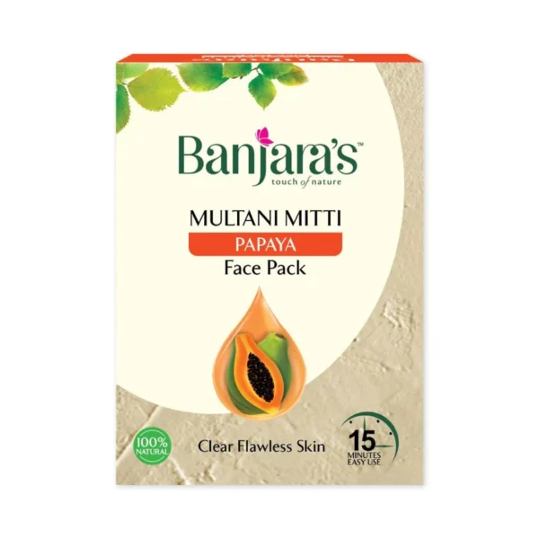 Banjaras Multani Mitti Face Pack Powder 100g - Image 3