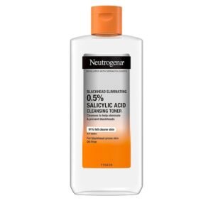 Neutrogena Blackhead Eliminating Cleansing Toner - 0.5% Salicylic Acid for Clearer Skin