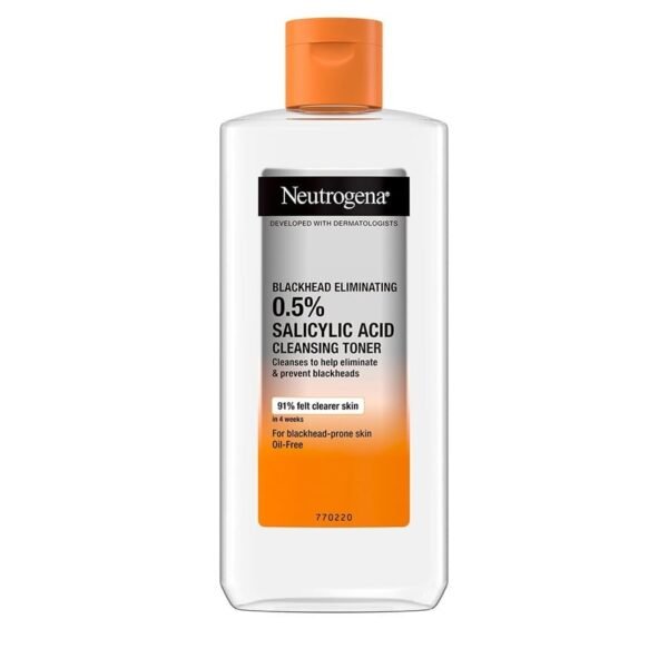 Neutrogena Blackhead Eliminating Cleansing Toner - 0.5% Salicylic Acid for Clearer Skin