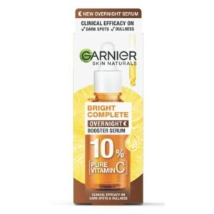 Garnier Bright Complete Overnight Booster Serum 10% Vitamin C 15ml | Indunisia | Radiant Skin