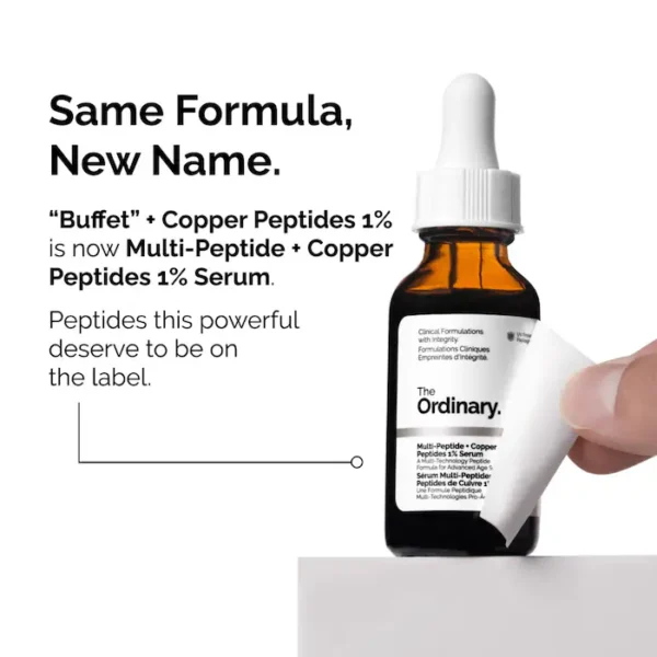 The Ordinary 'Buffet' + Copper Peptides 1% - Advanced Anti-Aging and Skin Rejuvenation Serum - Image 6