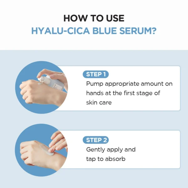 Centella Hyalu Cica Blue Serum 50ml | Korea | Hydrating and Soothing for Sensitive Skin - Image 3