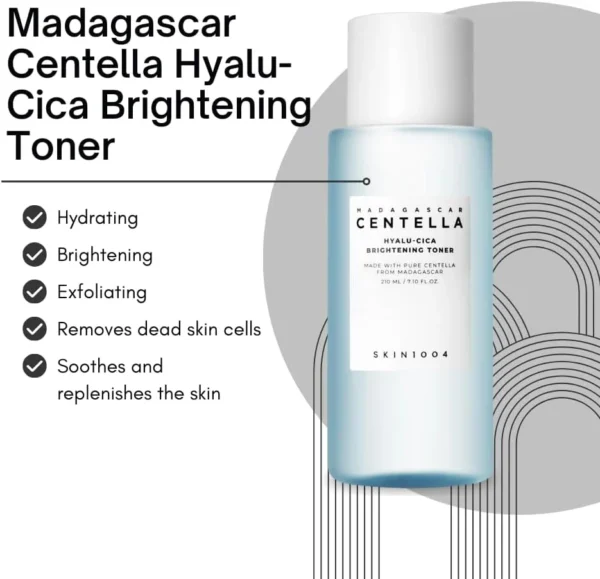 Centella Hyalu Cica Brightening Toner 210ml For Hydration and Radiance | Korea - Image 2