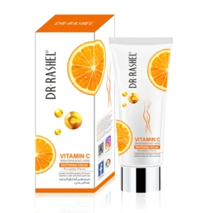 Dr. Rashel Vitamin C Brightening & Anti-Aging Whitening Cream 80g | Skin Brightening & Anti-Aging Formula | P.R.C